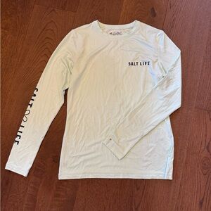 🌊 Salt Life Women's Lush Livin SLX Performance Long Sleeve Shirt size MEDIUM